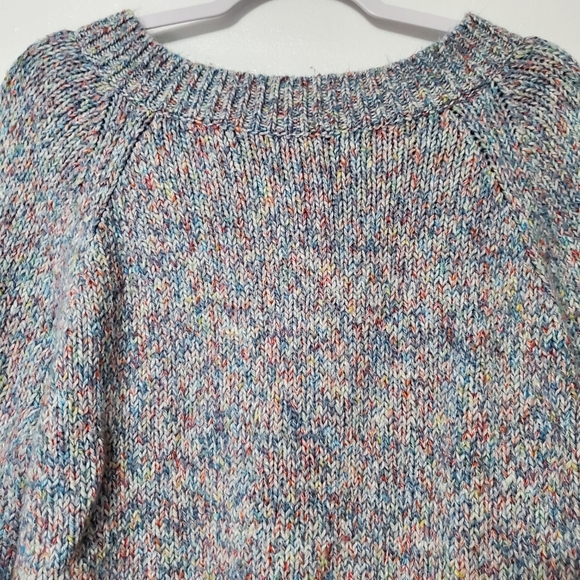 Chaps Sweaters Large Heavy Fabric Womens Crew Neck Multicolor - Picture 10 of 11